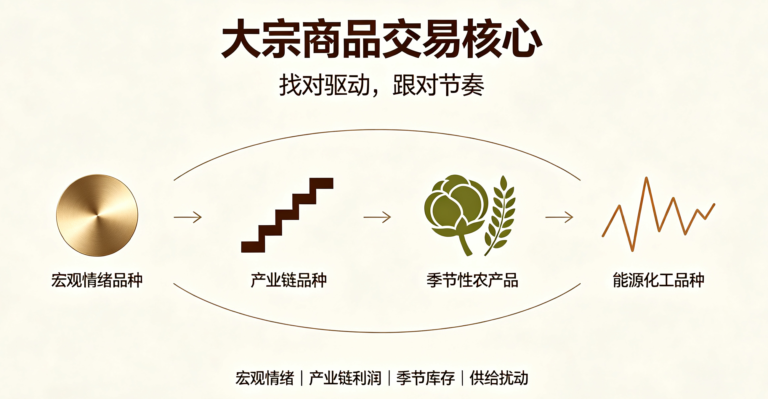 大宗商品交易核心：找对驱动，跟对节奏